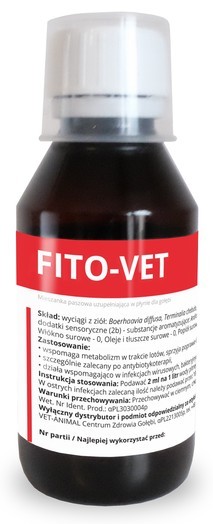 Fito Vet-Mocna regeneracja wątroby 125ml