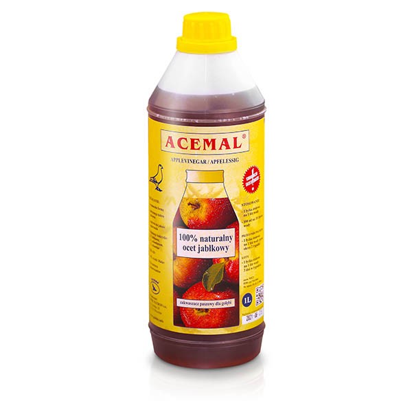 Acemal 1litr - ocet jabłkowy 100% naturalny