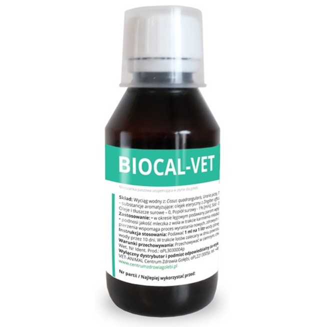 Biocal-Vet wapń w płynie lepsze mleczko 125 ml