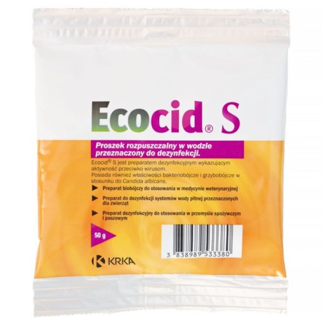 Ecocid S 50g - preparat dezynfekcyjny