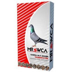 Mrowca P Karma pierzeniowa dla gołębi 25kg