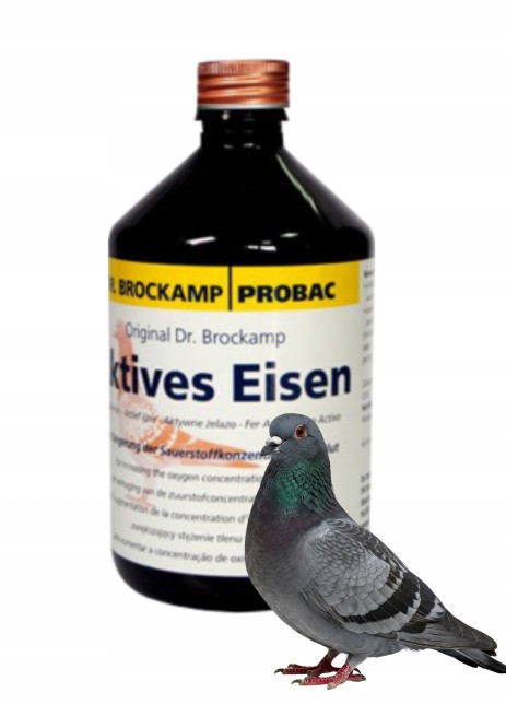 Aktives Eisen 500ml Dr Brockamp DLA GOŁĘBI (1)