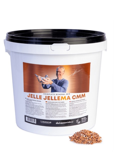 Jelle Jellema CMM to profesjonalna mieszanka dla gołębi stworzona z myślą o utrzymaniu wysokiej kondycji, energii oraz stabilnej formy w sezonie lotowym. (1)