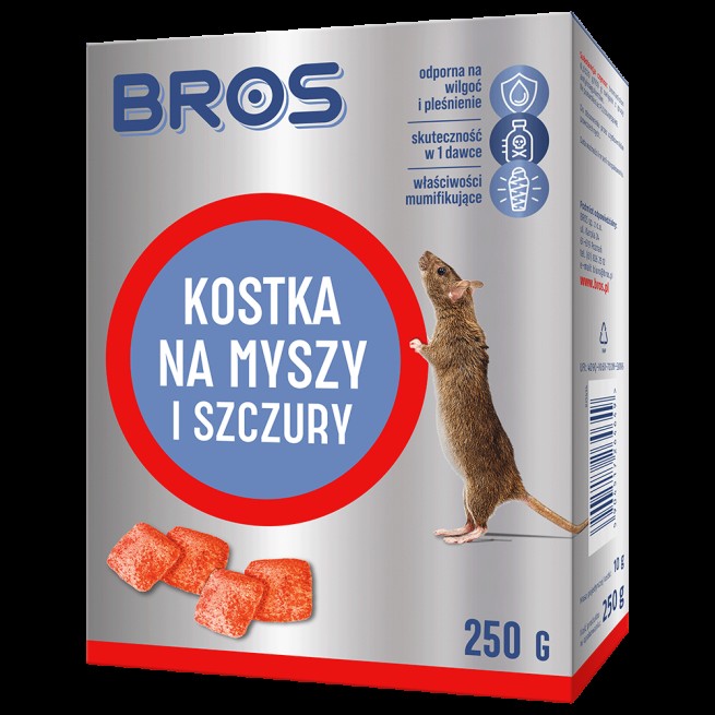 BROS Kostka na myszy i szczury 250g (1)
