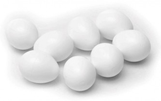 Jaja plastikowe pełne dla gołębi 20szt