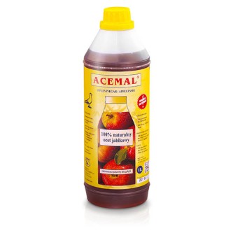 Acemal 1litr  ocet jabłkowy 100% naturalny