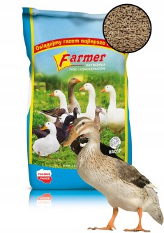 Pasza dla kaczek i gęsi od 7 tygodnia Farmer KB2 1kg