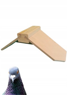 Siodełko spoczynkowe dla gołębi Jarek 10,5x28x12cm