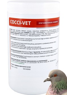 Obrazek dla: CocciVet 500g  stop kokcydiozie i robakom
