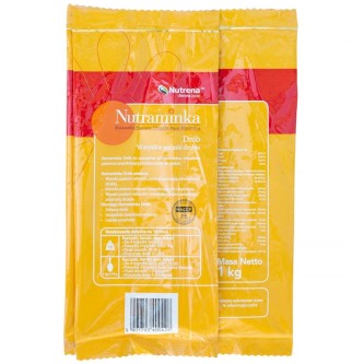 Witaminy dla drobiu do paszy Nutraminka NUTRENA 1 kg