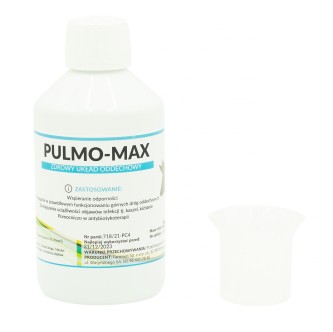 PULMOMAX 250ml na kichanie i kaszel, układ oddechowy dla drobiu i zwierząt