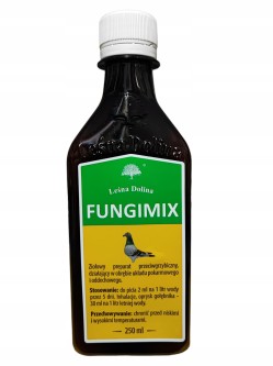 Fungimix przeciwko grzybicy dla gołębi 250ml Leśna Dolina