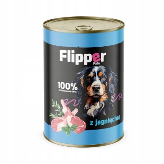 Obrazek dla: Flipper Pate Mokra karma dla psa Jagnięcina 400g