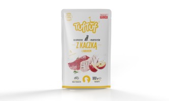 Obrazek dla: Tuf tuf Saszetka kaczka z jabłkiem dla psa 100g