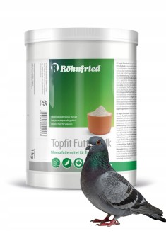 Obrazek dla: Topfit Futterkalk to preparat wapniowy przeznaczony dla gołębi. Wspiera prawidłową mineralizację kości, budowę mocnych skorupek jaj oraz utrzymanie dobrej kondycji w okresie rozpłodu i wzrostu młodych.