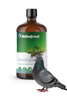 Obrazek dla: UsneGano marki Rohnfried to preparat wspierający prawidłowe funkcjonowanie przewodu pokarmowego gołębi. Pomaga utrzymać stabilną równowagę jelitową oraz dobrą formę w okresie intensywnych lotów.