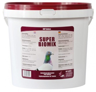 Obrazek dla: super biomix 10l, biomix dla gołębi, preparat dla gołębi, odporność gołębi, suplement dla gołębi, zdrowie gołębi, hodowla gołębi pocztowych