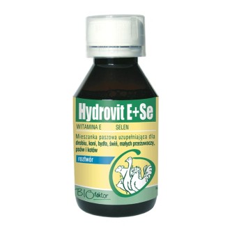 Obrazek dla: HYDROVIT E+SE 100 ml na stres i osłabienie po chorobach dla drobiu, trzody, bydła i koni