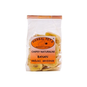Obrazek dla: HERBAL Chipsy naturalne Banan 75g