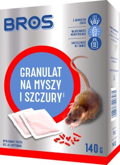 Obrazek dla: Bros  granulat na myszy i szczury 140g