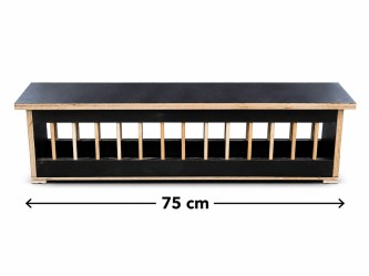 Obrazek dla: KARMNIK DLA GOŁĘBI 75CM SKLEJKA TRWAŁY MOCNY POLSKI PRODUCENT AKCESORIÓW DLA GOŁĘBI POCZTOWYCH